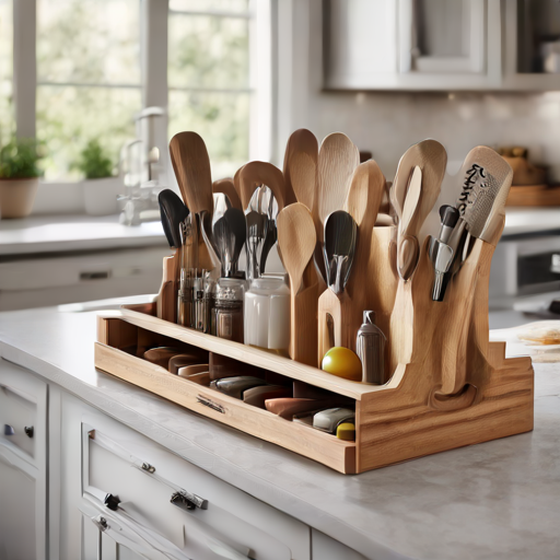 Afbeelding van Keukenblad Organizers: De Sleutel tot Een Geordende Keuken