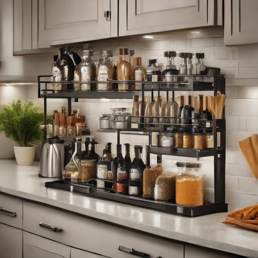 Afbeelding van Bespaar Ruimte met Keukenblad Organizers Effectief