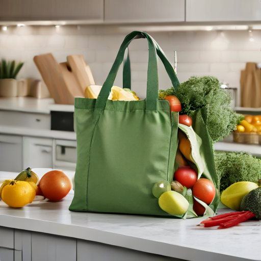 Afbeelding van Kies de Perfecte Maat Opvouwbare Boodschappentas