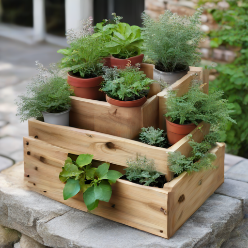 Afbeelding van Ontdek de voordelen van kruidenpot organizers in de tuin