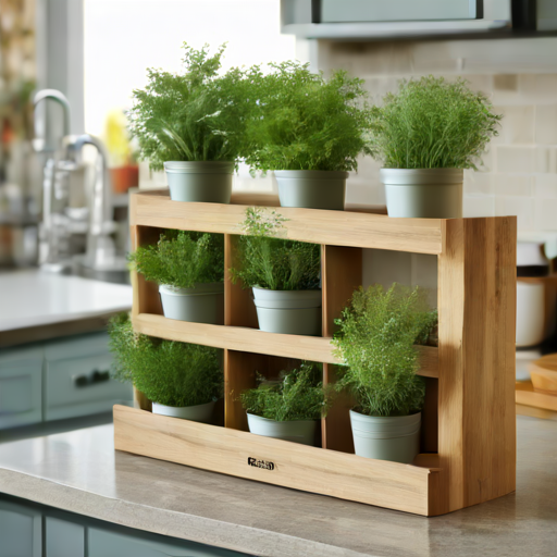 Afbeelding van Duurzame kruidenpot organizers van gerecycled materiaal