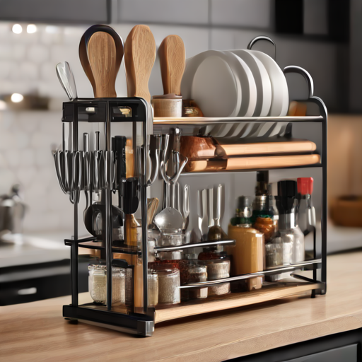 Afbeelding van Onderhoud je multifunctionele keukenrek voor lange levensduur