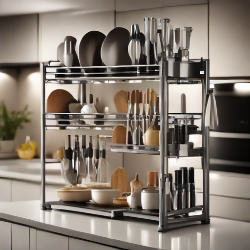 Afbeelding van Organiseer je keuken met multifunctionele keukenrekjes