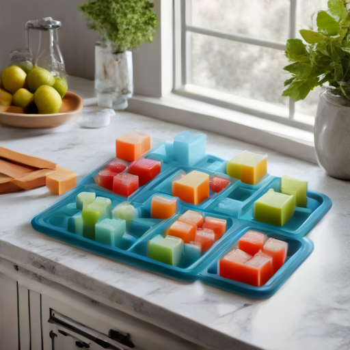 Afbeelding van Eenvoudig ijsblokjes maken met siliconen ijsvormpjes