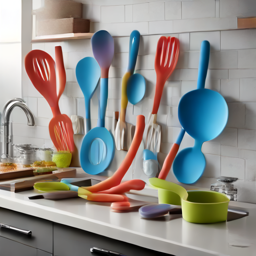 Afbeelding van Siliconen kookgerei voor gezonde maaltijden