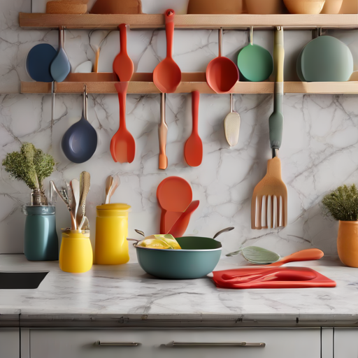 Afbeelding van Siliconen kookgerei: Veiligheid bij hoge temperaturen