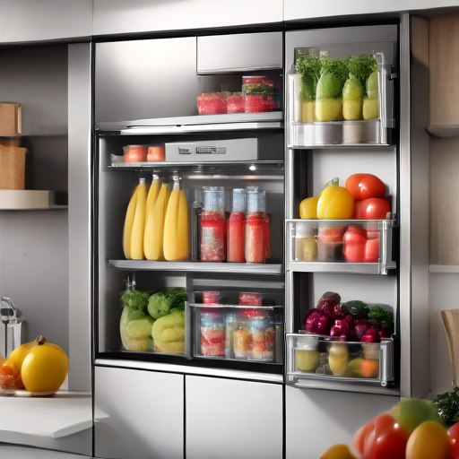 Afbeelding van Slimme magnetische koelkastorganizers tegen voedselverspilling