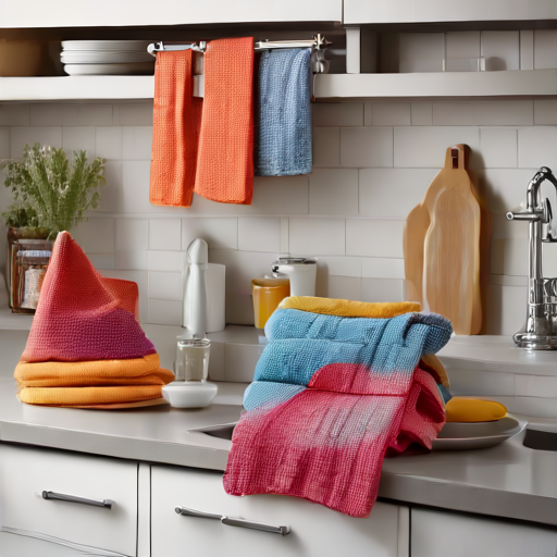 Afbeelding van Kleuren en Ontwerpen van Siliconen Vaatdoekjes