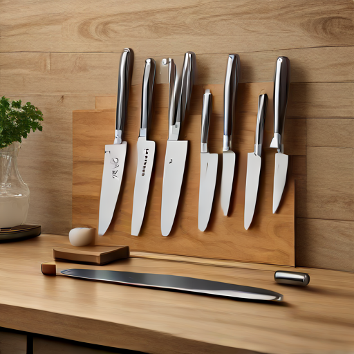 Afbeelding van Onmisbare magnetische messensets voor professionele koks