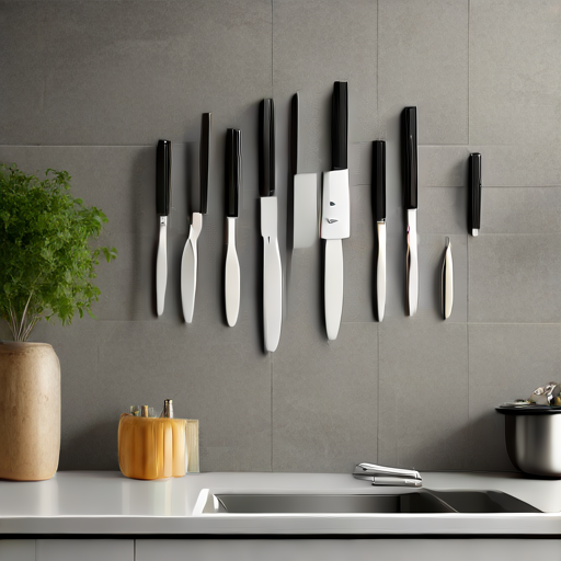 Afbeelding van Magnetische messensets: Perfect voor kleine keukens