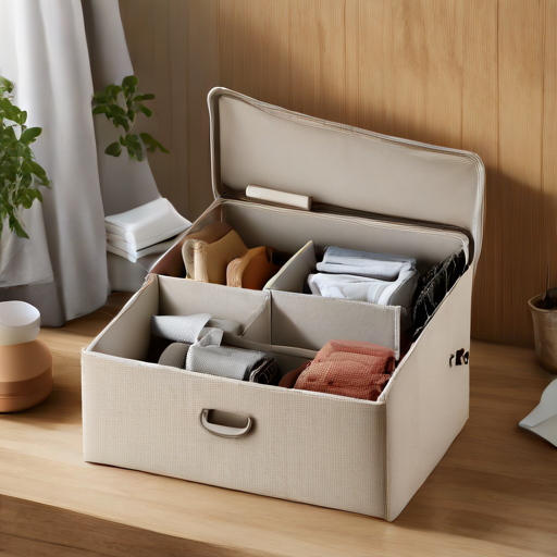 Afbeelding van Opvouwbare opbergdozen: Slimme oplossing voor kleine ruimtes
