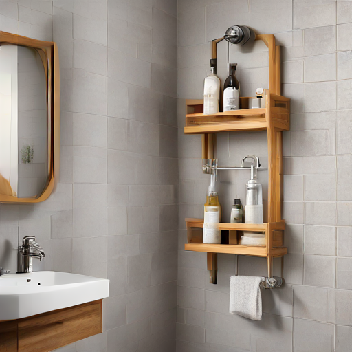 Afbeelding van Duurzame douche organizers: de beste materialen ontdekt