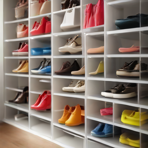 Afbeelding van Effectieve methoden voor het stapelen van plastic schoenendozen