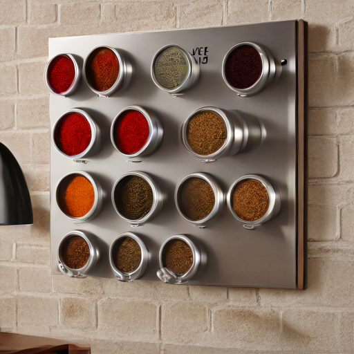 Afbeelding van Organiseer je kruiden eenvoudig met magnetische houders