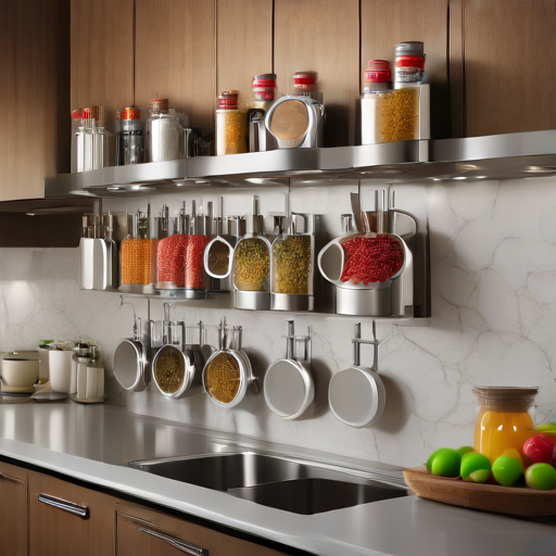 Afbeelding van Magnetische kruidenhouders: De slimme keuze voor jouw keuken