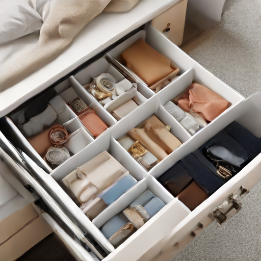 Afbeelding van Organiseer jouw slaapkamer met plastic lade organizers