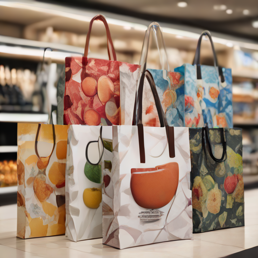 Afbeelding van Trendy ontwerpen voor herbruikbare boodschappenzakken 2023