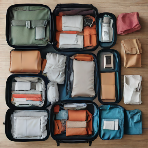 Afbeelding van Efficiënt reizen met opvouwbare opvouwdozen