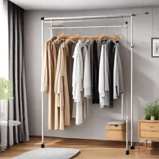 Afbeelding van Kies de perfecte opvouwbare opberghangers voor jouw garderobe