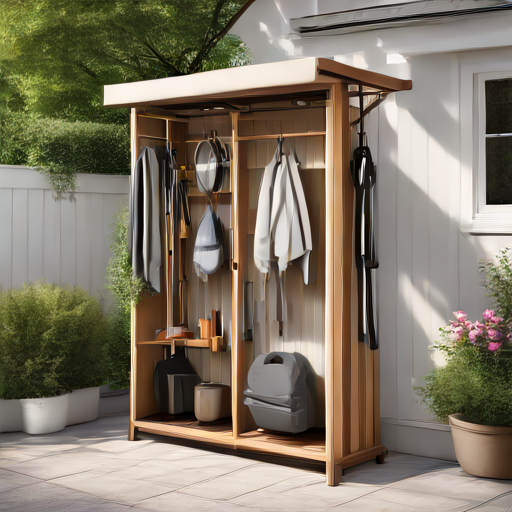 Afbeelding van Ontdek de voordelen van opvouwbare opberghangers buiten