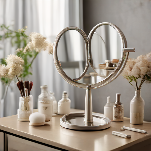 Afbeelding van Mini make-upspiegels: Perfect voor onderweg gemak