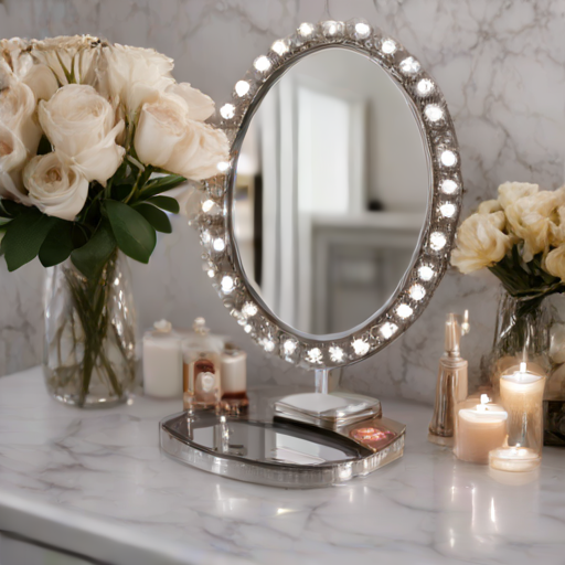 Afbeelding van Mini make-upspiegel schoonmaken: tips en trucs