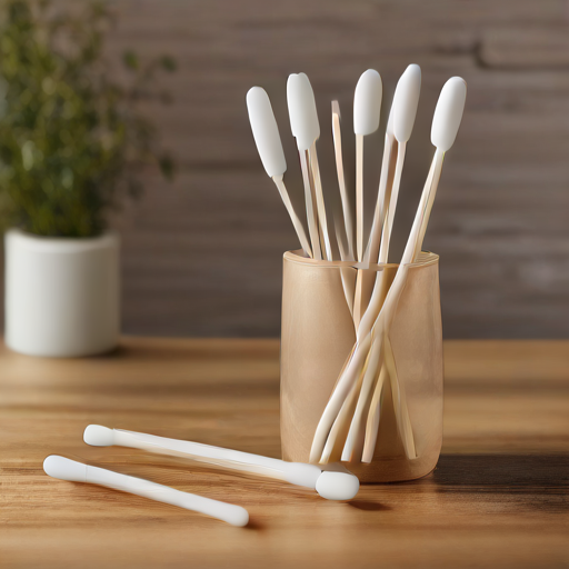 Afbeelding van Herbruikbare siliconen wattenstaafjes: De eco-vriendelijke keuze