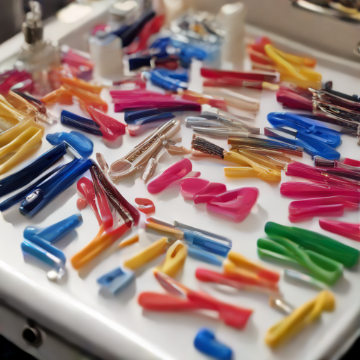 Afbeelding van Onmisbare voordelen van plastic haarclipjes in jouw routine