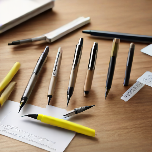 Afbeelding van Ontdek de voordelen van multifunctionele pennen voor studenten