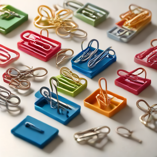 Afbeelding van Creatieve toepassingen van papierklemhouders in projecten