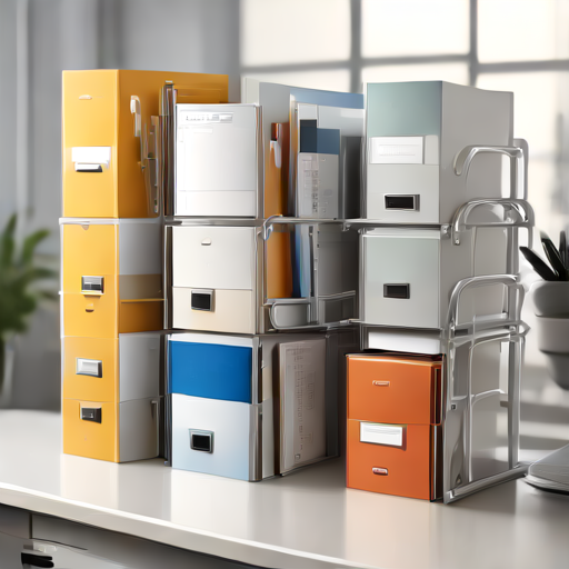 Afbeelding van Organiseer je documenten effectief met papieropslagmappen