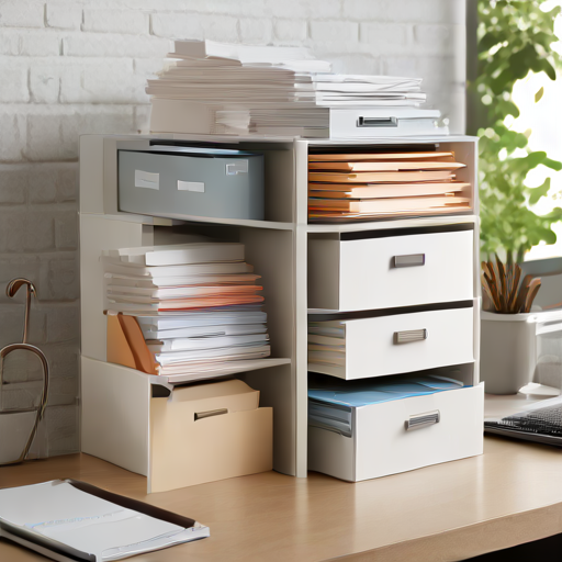 Afbeelding van Efficiënt projectbeheer met papieropslagmappen