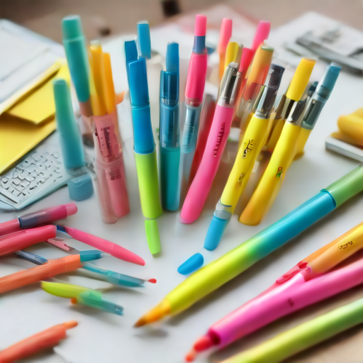 Afbeelding van Populaire kleuren voor markeerstiftenhouders onthuld