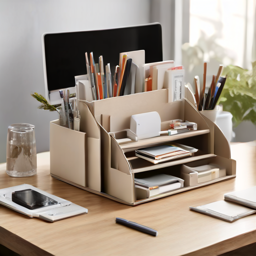 Afbeelding van Voordelen van opvouwbare bureau-organizers voor kleine ruimtes