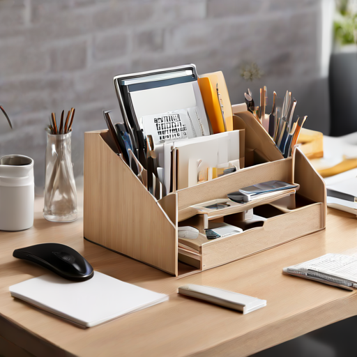 Afbeelding van Ontdek de nieuwste trends in opvouwbare bureau-organizers