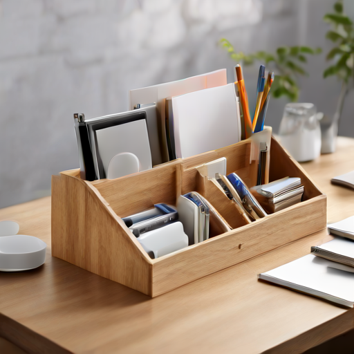 Afbeelding van Populaire opvouwbare bureau-organizers voor jouw werkplek