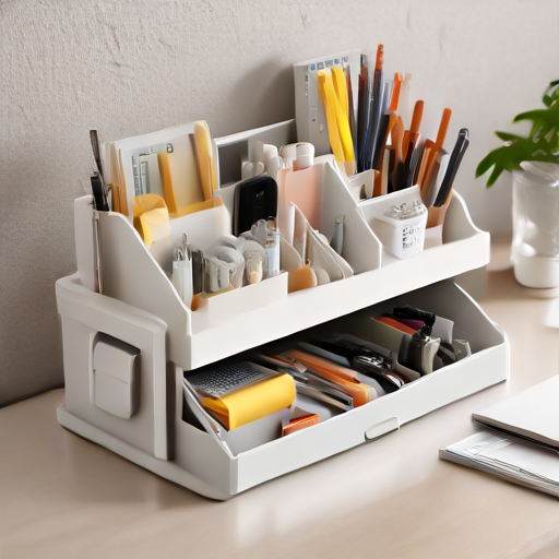 Afbeelding van Voordelen van Opvouwbare Bureau-Organizers voor Thuiswerk