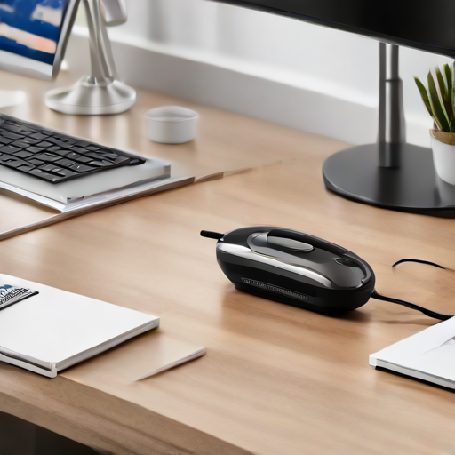 Afbeelding van Voordelen van een mini bureau stofzuiger in je thuiskantoor