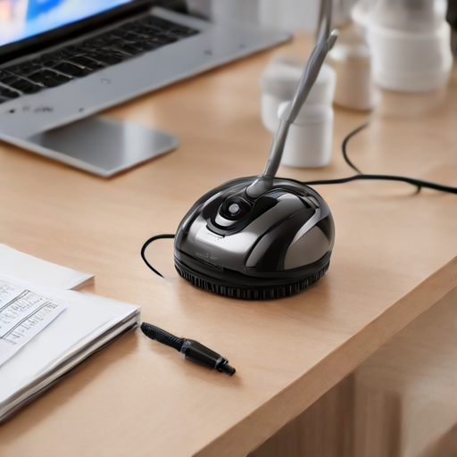 Afbeelding van Mini bureau stofzuiger: de must-have voor je thuiskantoor