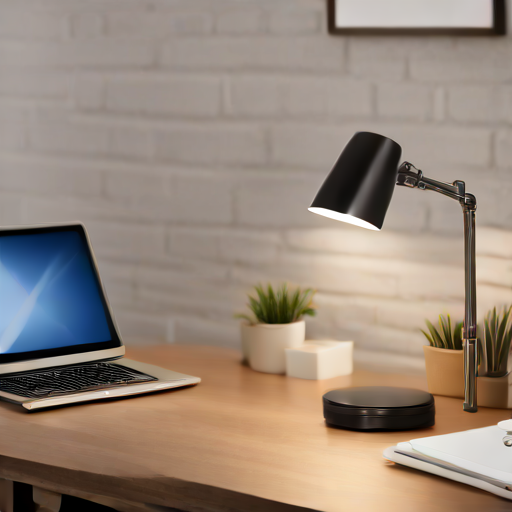 Afbeelding van Stijlvolle mini bureaulampen voor moderne interieurs