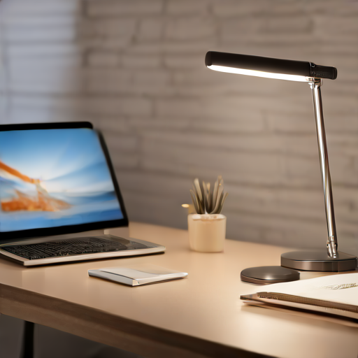Afbeelding van Ideale positionering mini bureaulamp voor optimaal licht
