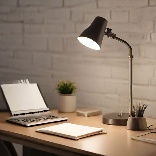 Afbeelding van Mini bureaulamp: Creatief decoreren in jouw interieur