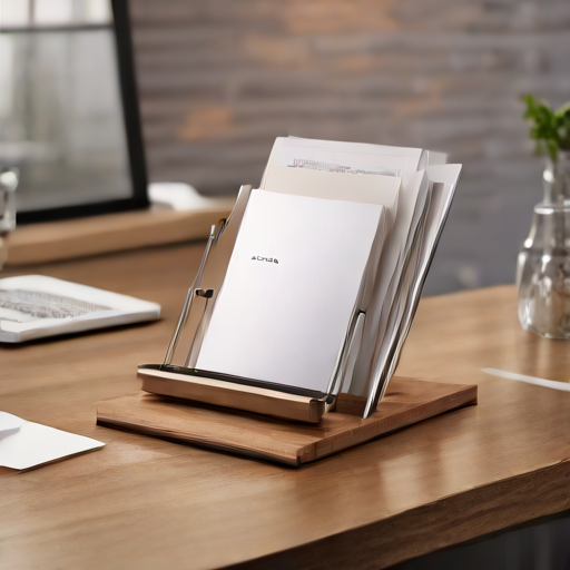 Afbeelding van Top opvouwbare documenthouders voor professionals