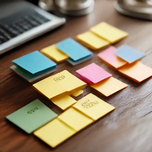 Afbeelding van Tips voor het Kiezen van de Juiste Zelfklevende Notitieboekjes