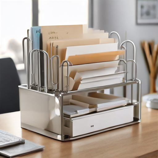 Afbeelding van Beste materialen voor papierorganizerrekken: Een gids