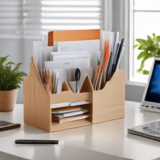 Afbeelding van Verbeter je workflow met slimme papierorganizerrekken