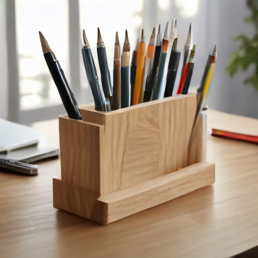 Afbeelding van Duurzame materialen voor multifunctionele penhouders