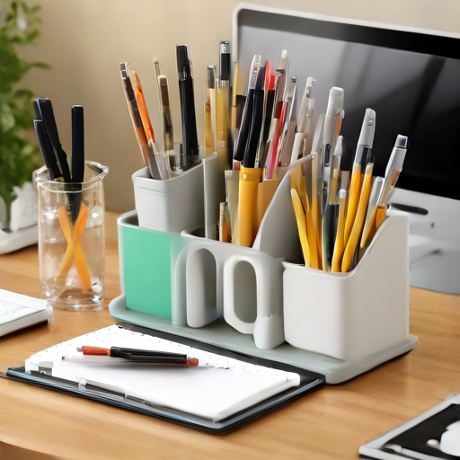 Afbeelding van Multifunctionele penhouders: Perfect voor thuiswerkers