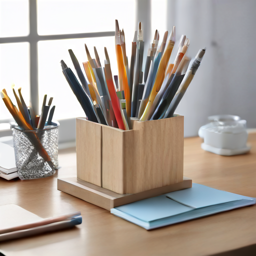 Afbeelding van Verbeter je productiviteit met multifunctionele penhouders