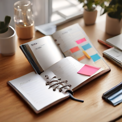 Afbeelding van Organiseer Je Taken Effectief met een Opvouwbare Planner